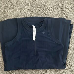 Lululemon Grid-Texture Sleeveless Tennis Dress